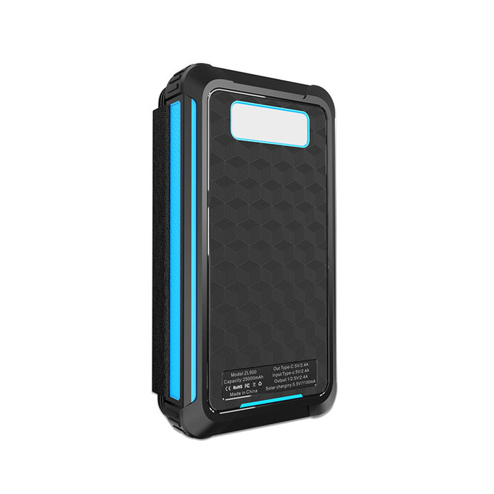 Høytytende solenergi powerbank med multiladealternativer Skanto