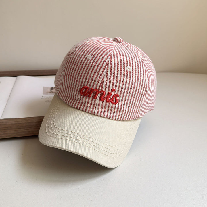 Kvinne Stripete Kategorisk Baseball Caps Skanto