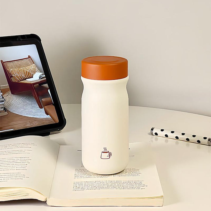 Damen Isoliertrinkflasche mit praktischem Drehverschluss und ergonomischem Design Skanto