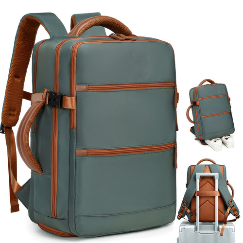Unisex multifunksjonell forretningsryggsekk med polstret laptoprom og avtagbar bærehåndtak Skanto