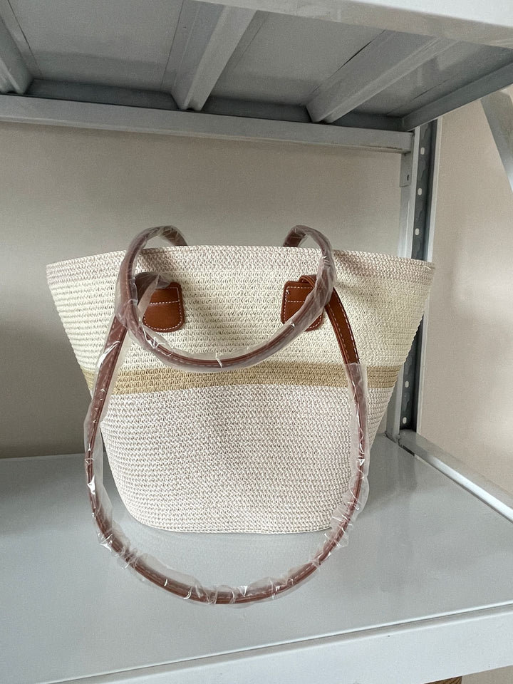 Elegant Flettet Handle Bag Skanto