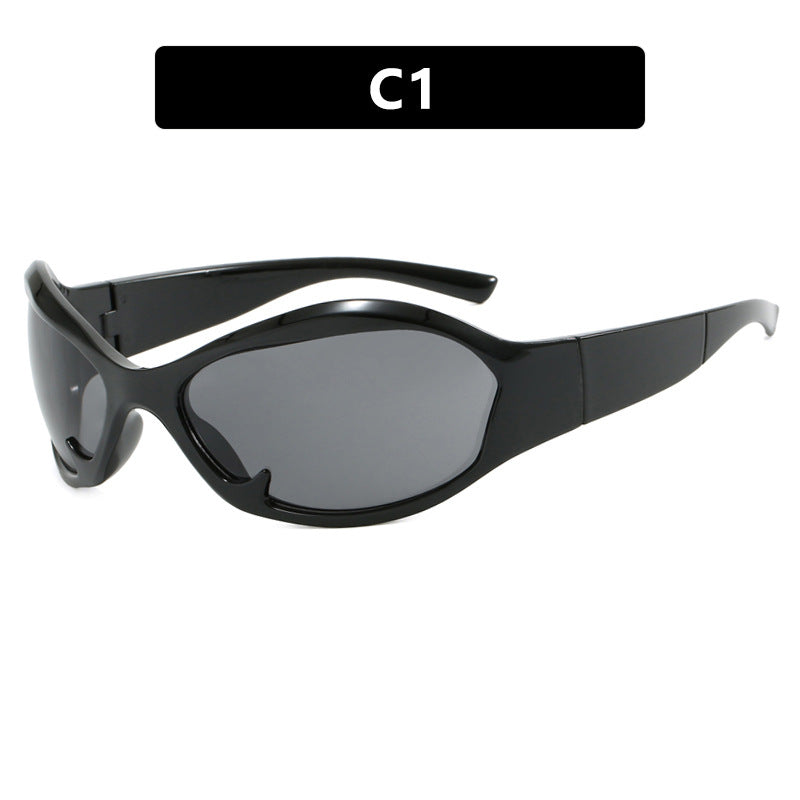 Dame Sport-solbrille med slitesterkt design og beskyttende UV-filter Skanto