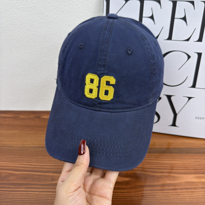 Herrebrodert avslappet bomull baseball cap Skanto