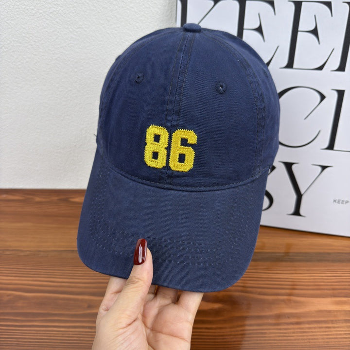 Herrebrodert avslappet bomull baseball cap Skanto
