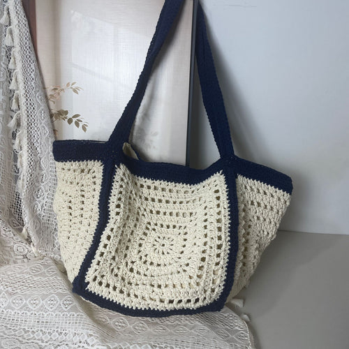 Håndlaget strikkveske Skanto