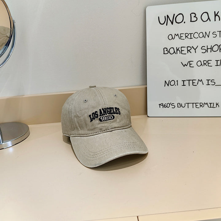 Herre Vintage-Stil Bomull Caps Skanto