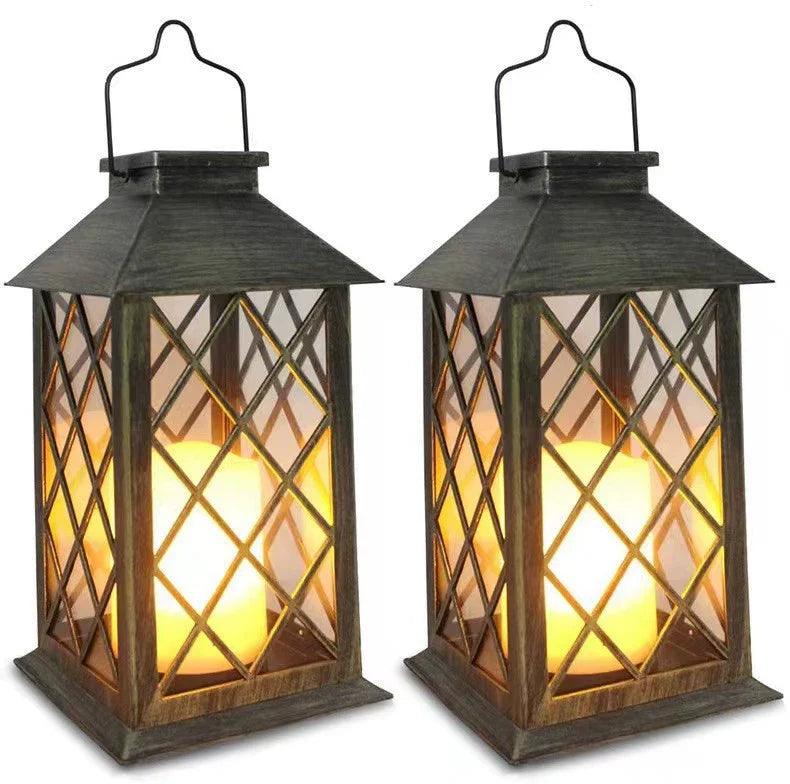 Vintage Ute Solcelle Lantern