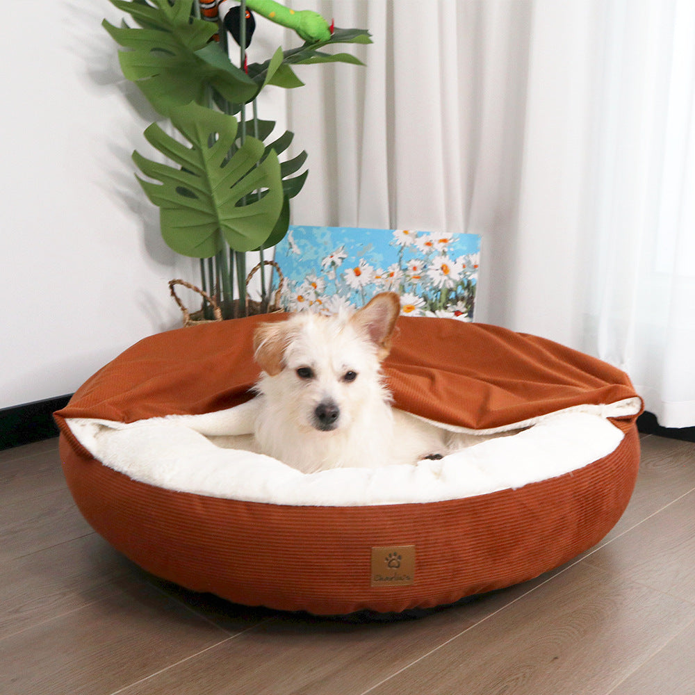 Plush Comfort-Forbedret hunde Rede