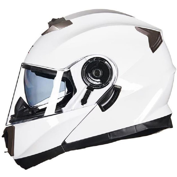 Aerodynamisk Full-Face Motorsykkelhjelm Skanto