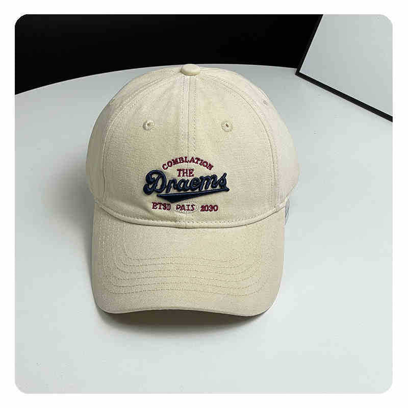 Unisex Vintage-Inspirert Brodert Baseball Cap Skanto