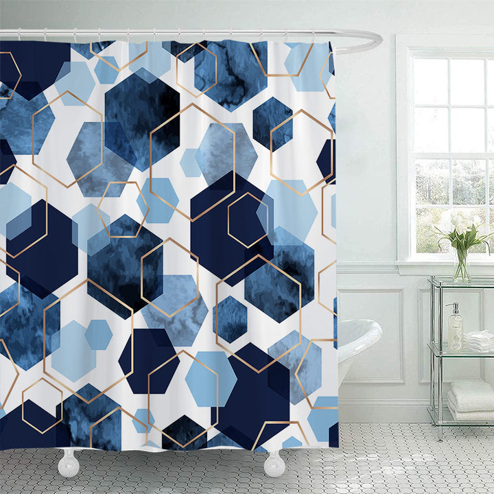 Geometric Pattern Dusjforheng Skanto