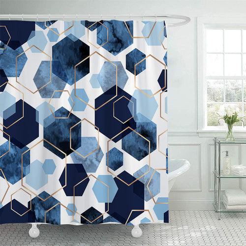 Geometric Pattern Dusjforheng Skanto