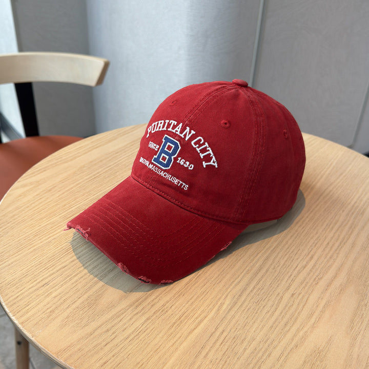 Herre's Slittet Bomulls Baseball Cap Skanto 1784270269