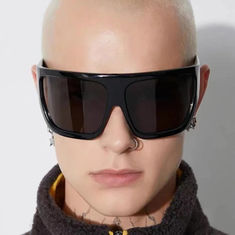 Dame sportlige oversized solbriller Skanto