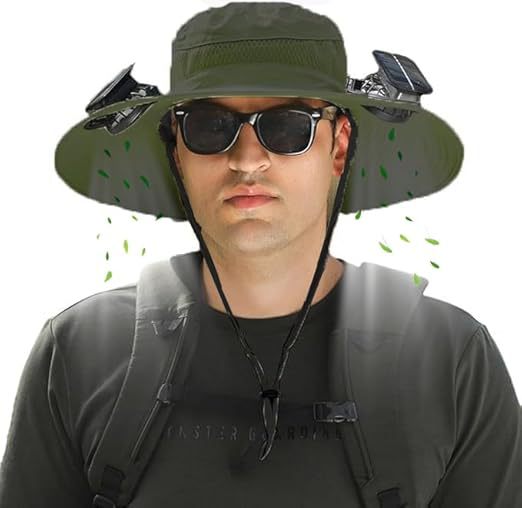 Skanto Outdoor Sun Hat with Wide Brim, Integrated Ventilation, UV Protection, and Chin Strap Skanto