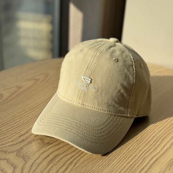 Dame Relaxed Fit Bomullsbatter Caps Skanto