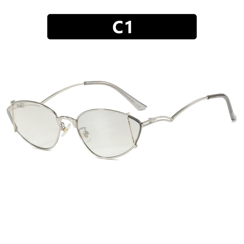 Dame moteriktig Cat-Eye solbrille Skanto
