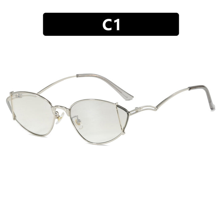 Dame moteriktig Cat-Eye solbrille Skanto