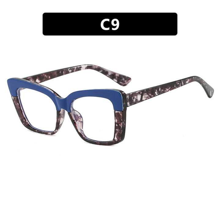 Dames moteriktig brille i trendy geometrisk design Skanto
