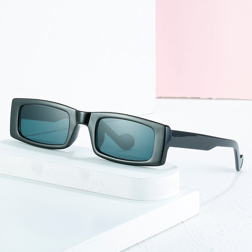Dame trendy firkantet solbrille Skanto