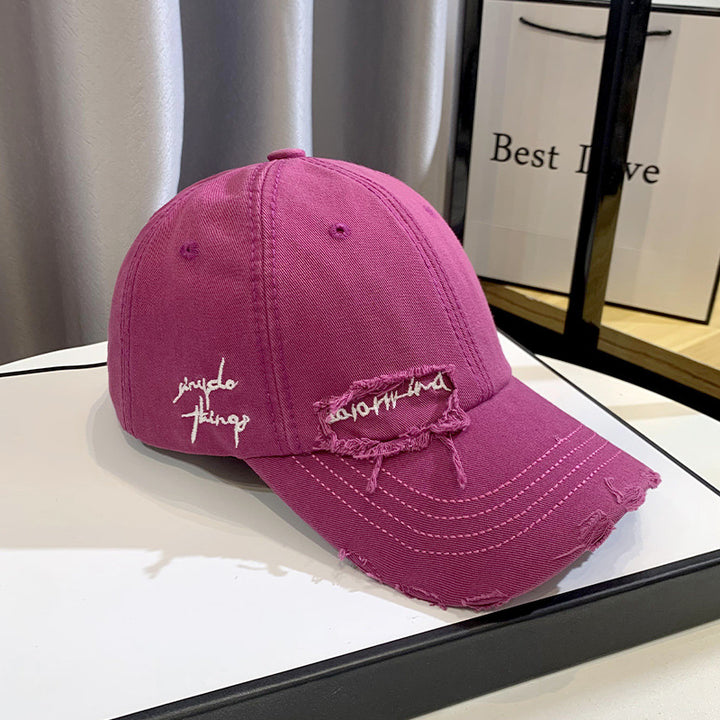 Unisex Slittet Grafisk Baseball Caps Skanto
