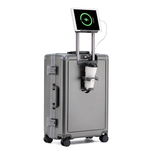 Herre Smart Tech Rullende Reisetaske Skanto