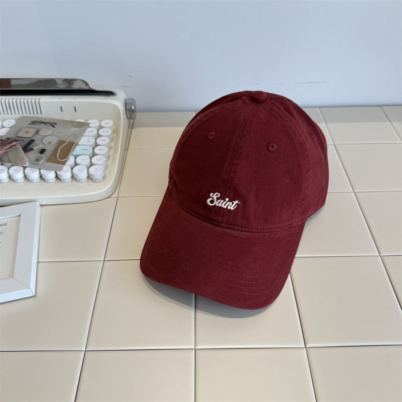 Kvinners vintage-inspirerte avslappede twill-cap Skanto