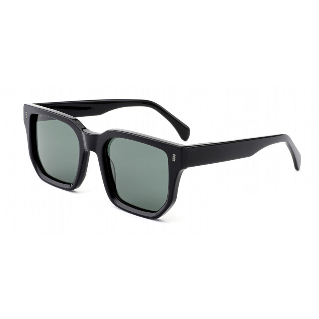 Dame moteriktig solbrille i moderne, robust design med høykvalitets plastikkramme Skanto