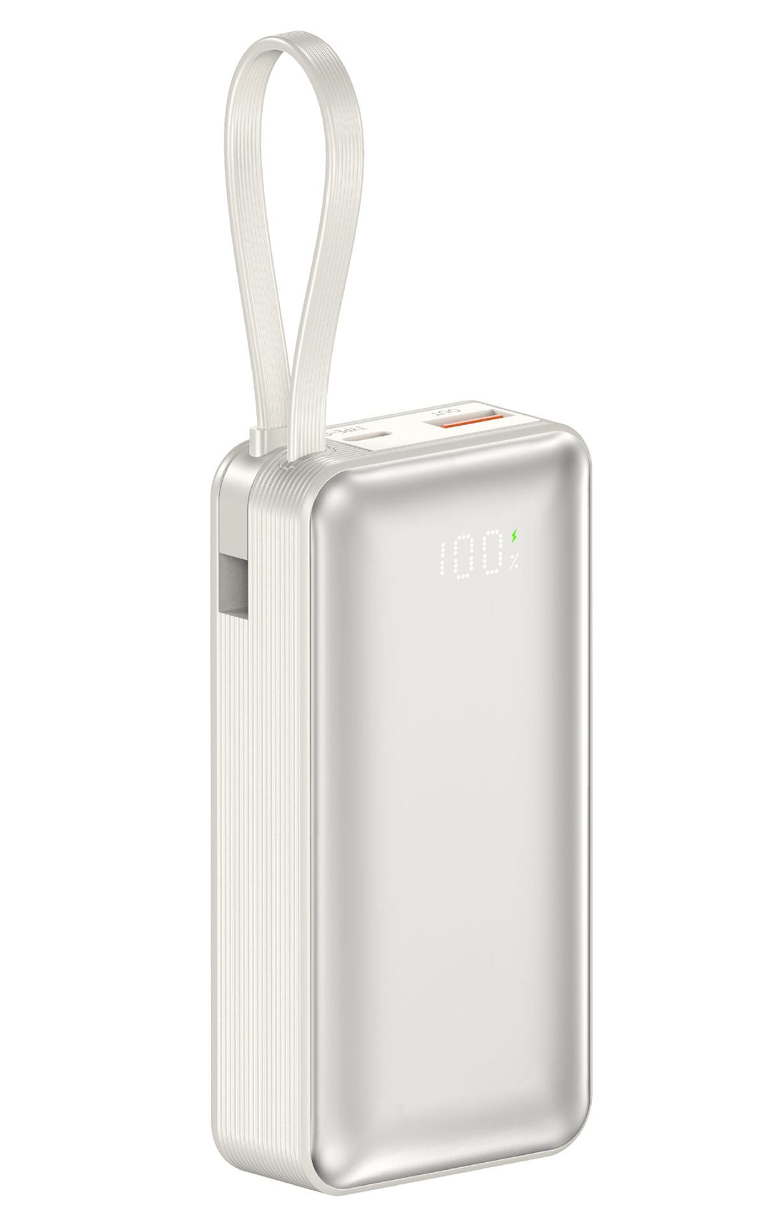 Høyytelses powerbank med intuitivt LED-display Skanto