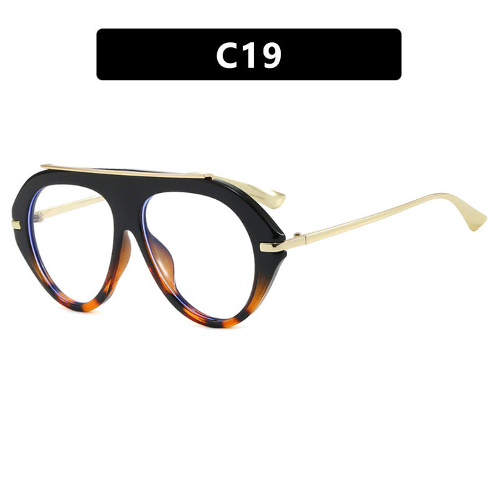 Dame solbrille i elegant heksagon-design Skanto