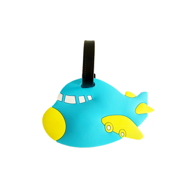 Unisex airplane-themed luggage tag Skanto