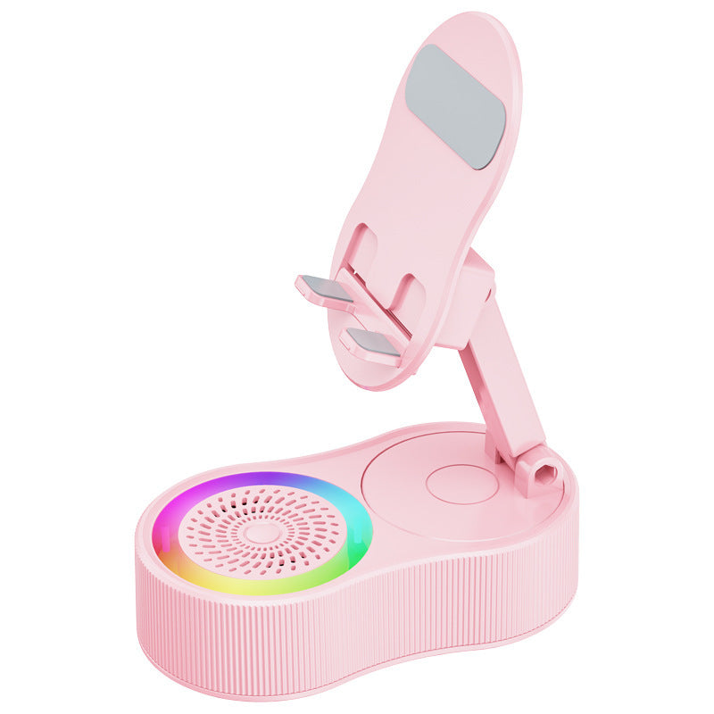 Unisex multitasking Smartphone Holder med integrert Bluetooth høyttaler Skanto