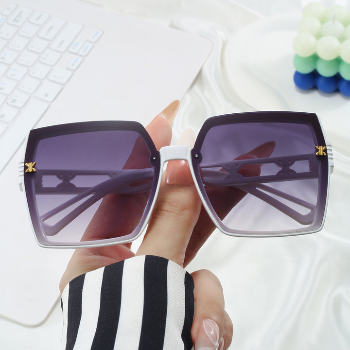 Dame stilige oversized solbriller Skanto