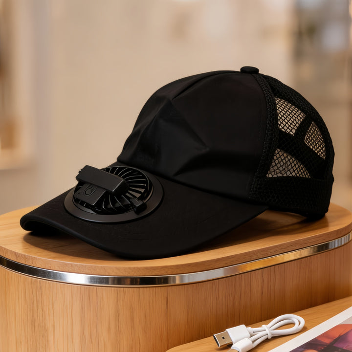 Unisex Lue med integrert vifte Skanto