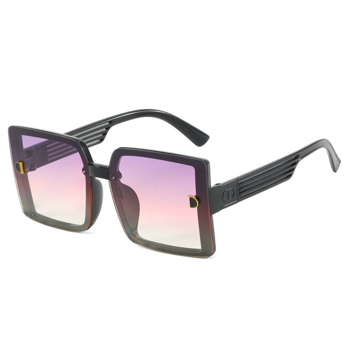 Dame firkantet solbrille med ergonomisk ramme og UV-beskyttelse Skanto