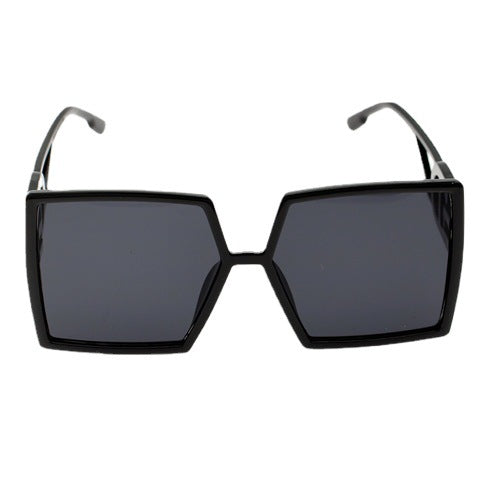 Dame kvadratisk solbrille med luksuriøs ramme Skanto