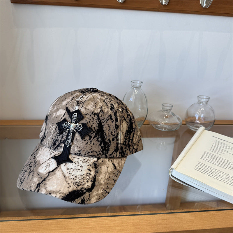 Herre Cross-Broderte Caps Skanto