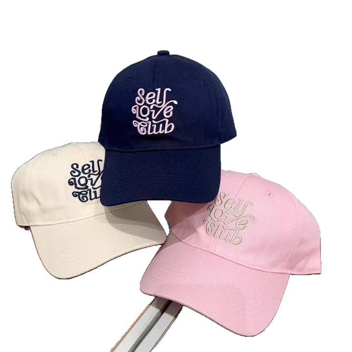 Kvinne Justerbar Brodert Caps Skanto