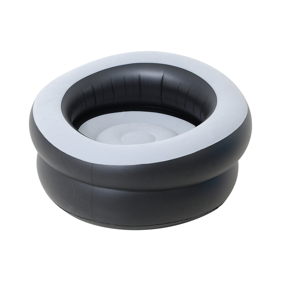 Unisex oppustbar avslapningssete med ergonomisk form Skanto
