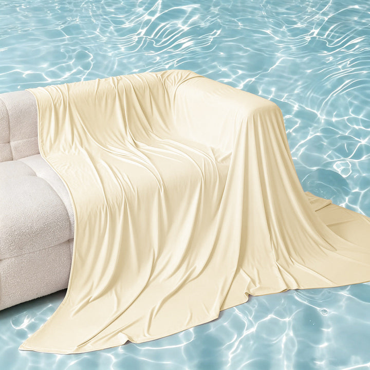 Unisex nan ekstra myk stretch sofa teppe laget av microfibre som en allsidig sofa overtrekk Skanto