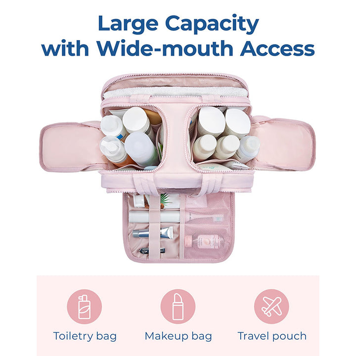 Kosmetikk-Organizer-veske med isolert fôr Skanto
