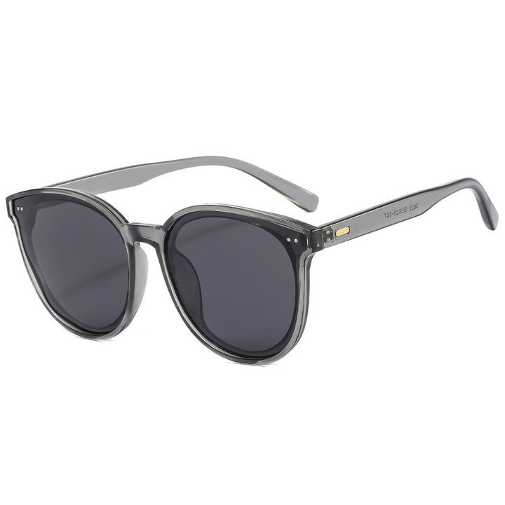 Dame Modisk solbrille med stort, elegant ramme Skanto
