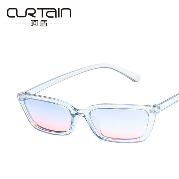 Damer Minimalistisk Rektangulær Solbrille Skanto