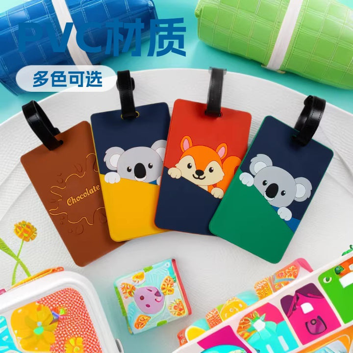 Fun Chocolate Splash Bagasje Tag Skanto