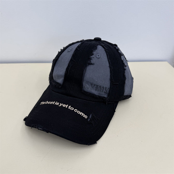 Herre Slitt Vintage Grafisk Baseball Cap Skanto