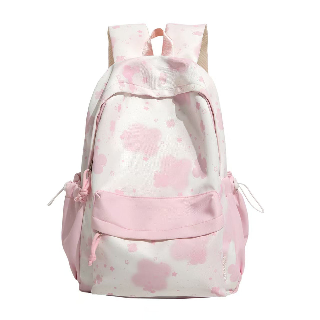 Blomstermønster Casual Ryggsekk Skanto
