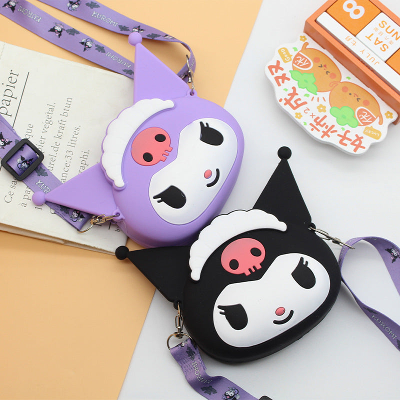 Dame Cartoon Messenger Bag i silikon Skanto