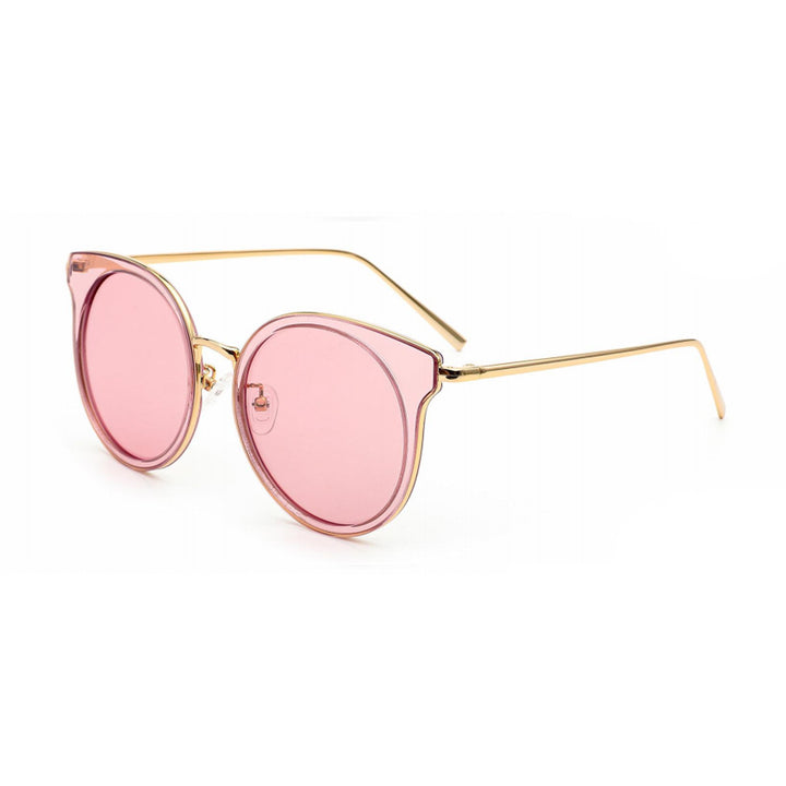 Dame solbrille i trendy katteøye-stil Skanto
