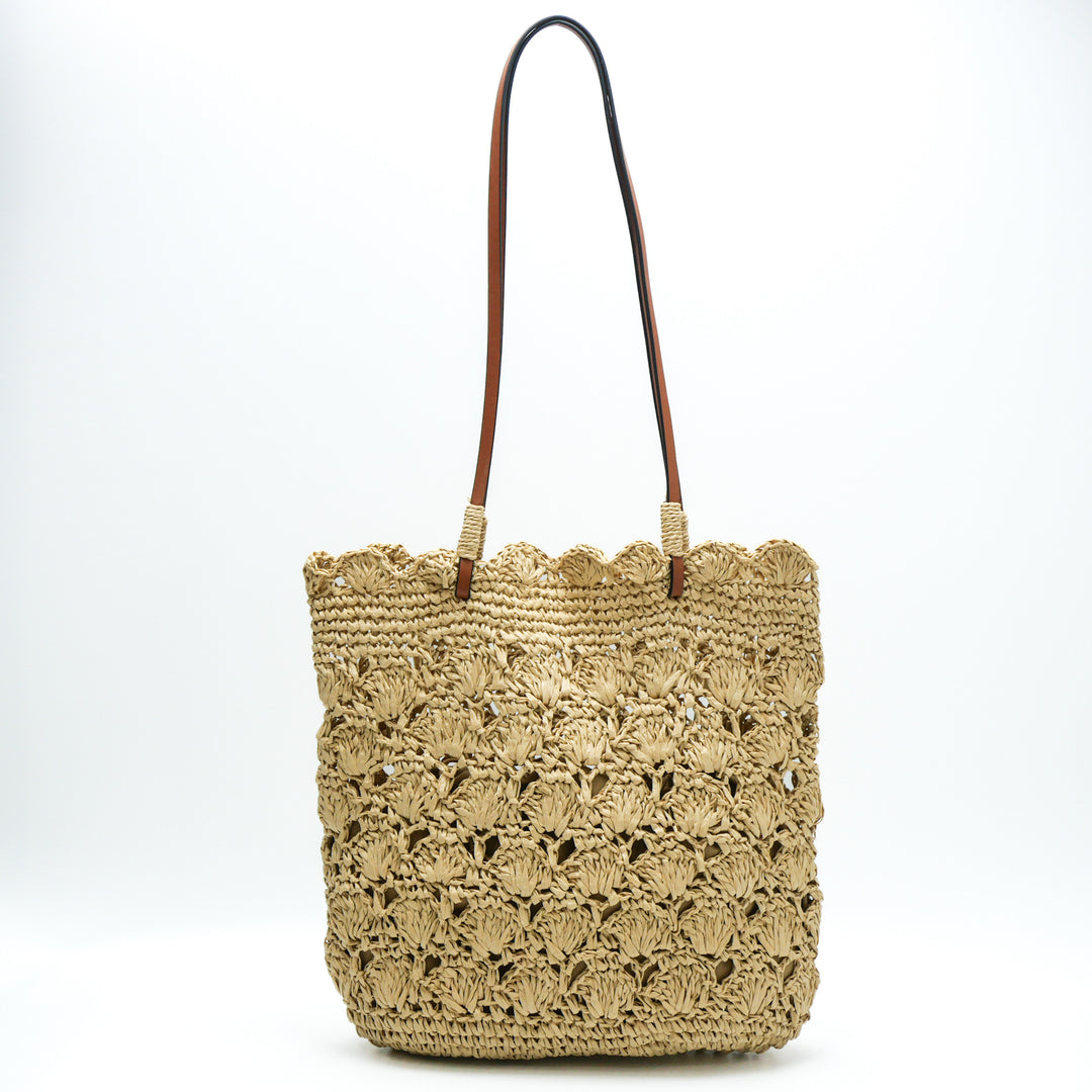 Stor Makramee Tote Bag Skanto