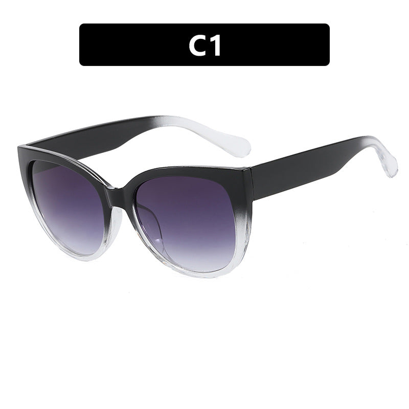 Dame ekstravagant solbrille med moderne Cat-Eye design Skanto